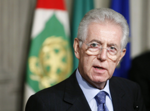mario monti perdana mentri italia