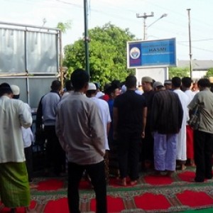Jama'ah Padati Penyelenggaraan Sholat Iedul Fitri di Kantor DPP HASMI